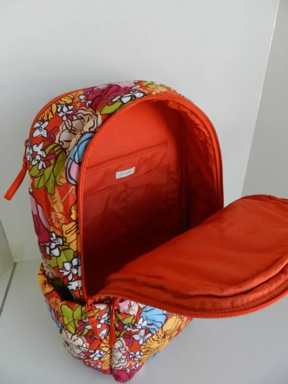 Vera Bradley Ultralight Essential LARGE Backpack Laptop Bag in Midday Garden